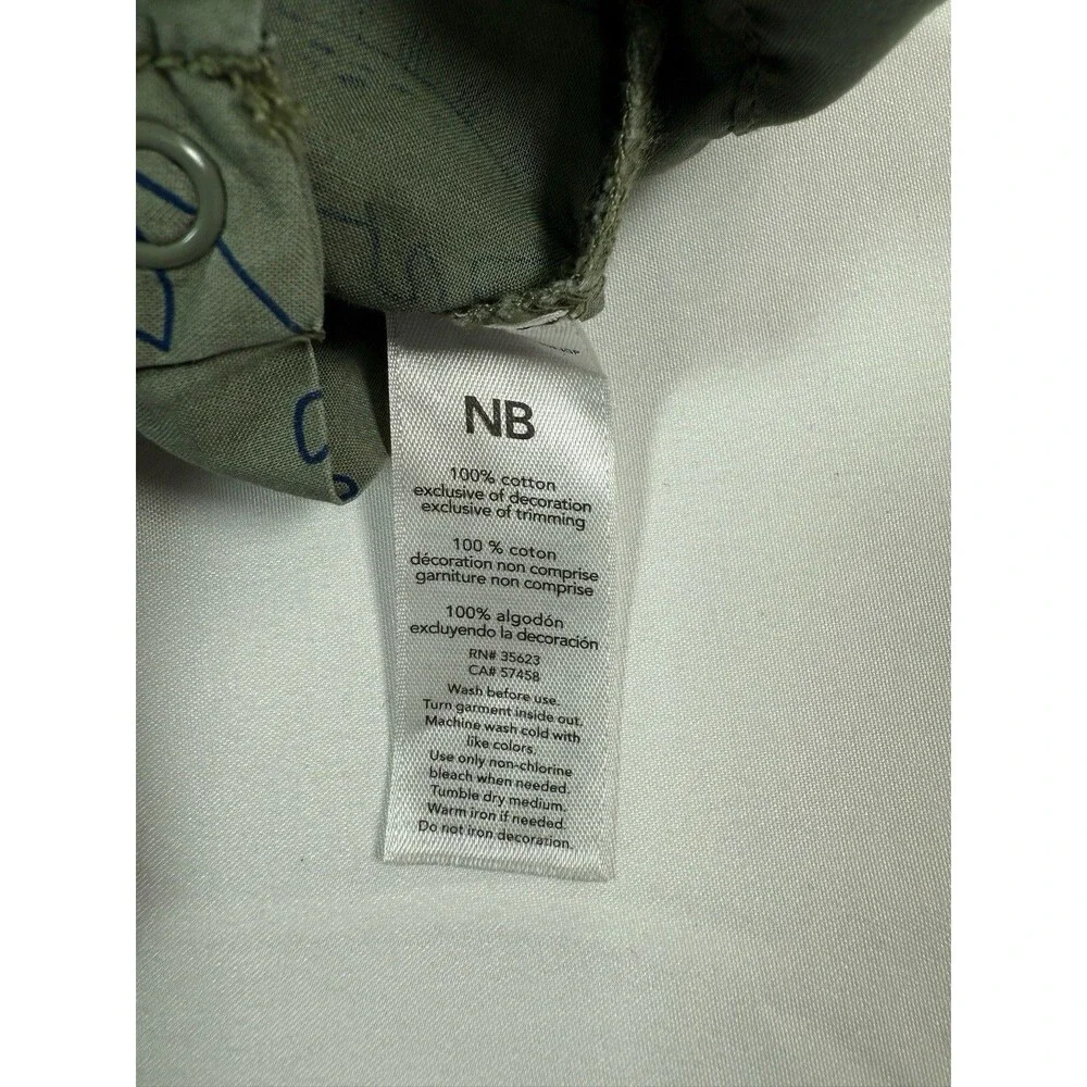 JUST ONE YOU Made‎ By Carters Newborn Dinosaur Print Short Overalls Size NB